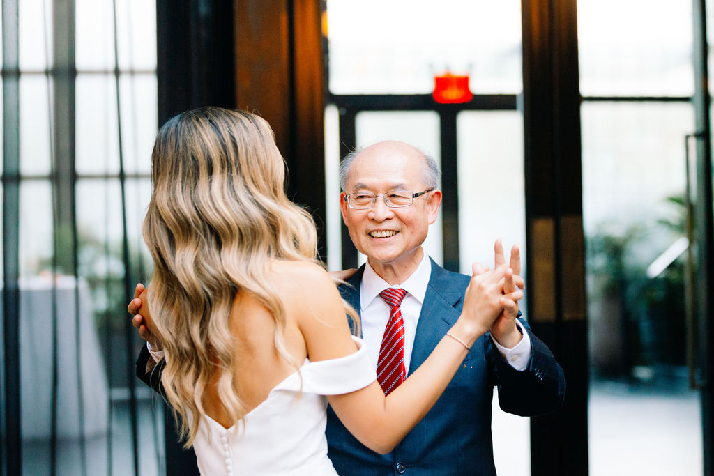 Bride dancing with Dad at 501 Union