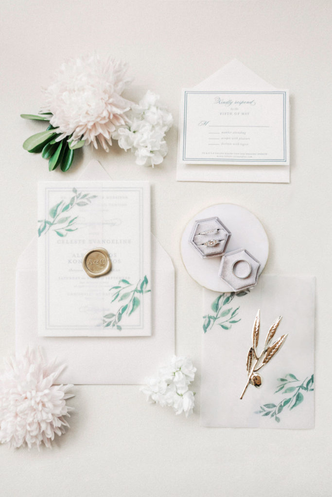 Classic and elegant invitation Suite